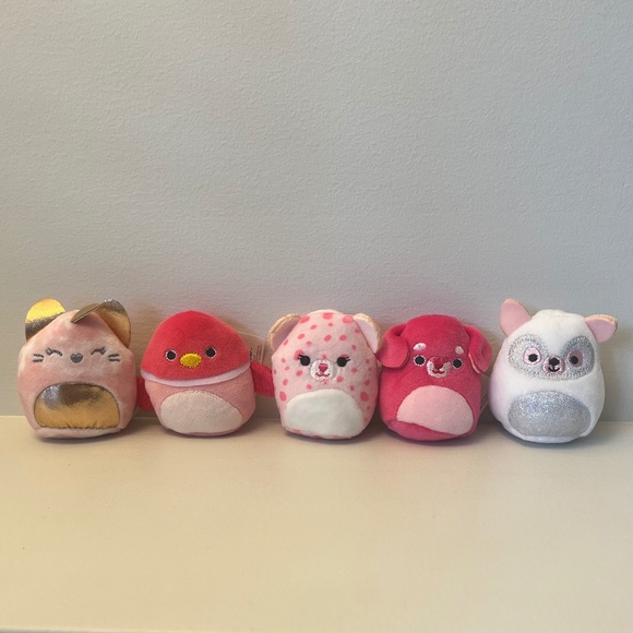Set of Five Squishville Mini Squishmallows - Picture 1 of 11